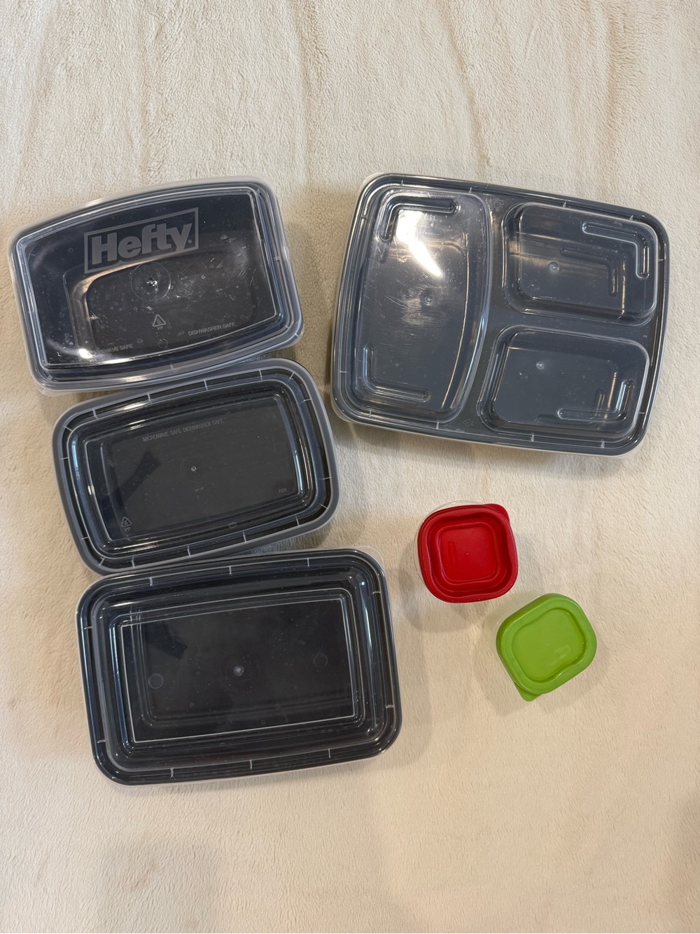 Bundle of Food Storage Containers